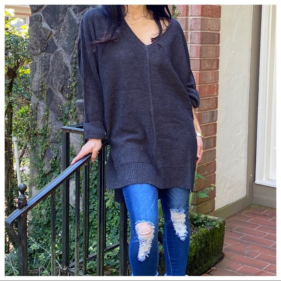 ✨LAST ONE✨Chic V Neck Oversized sweater - Picture 7 of 9